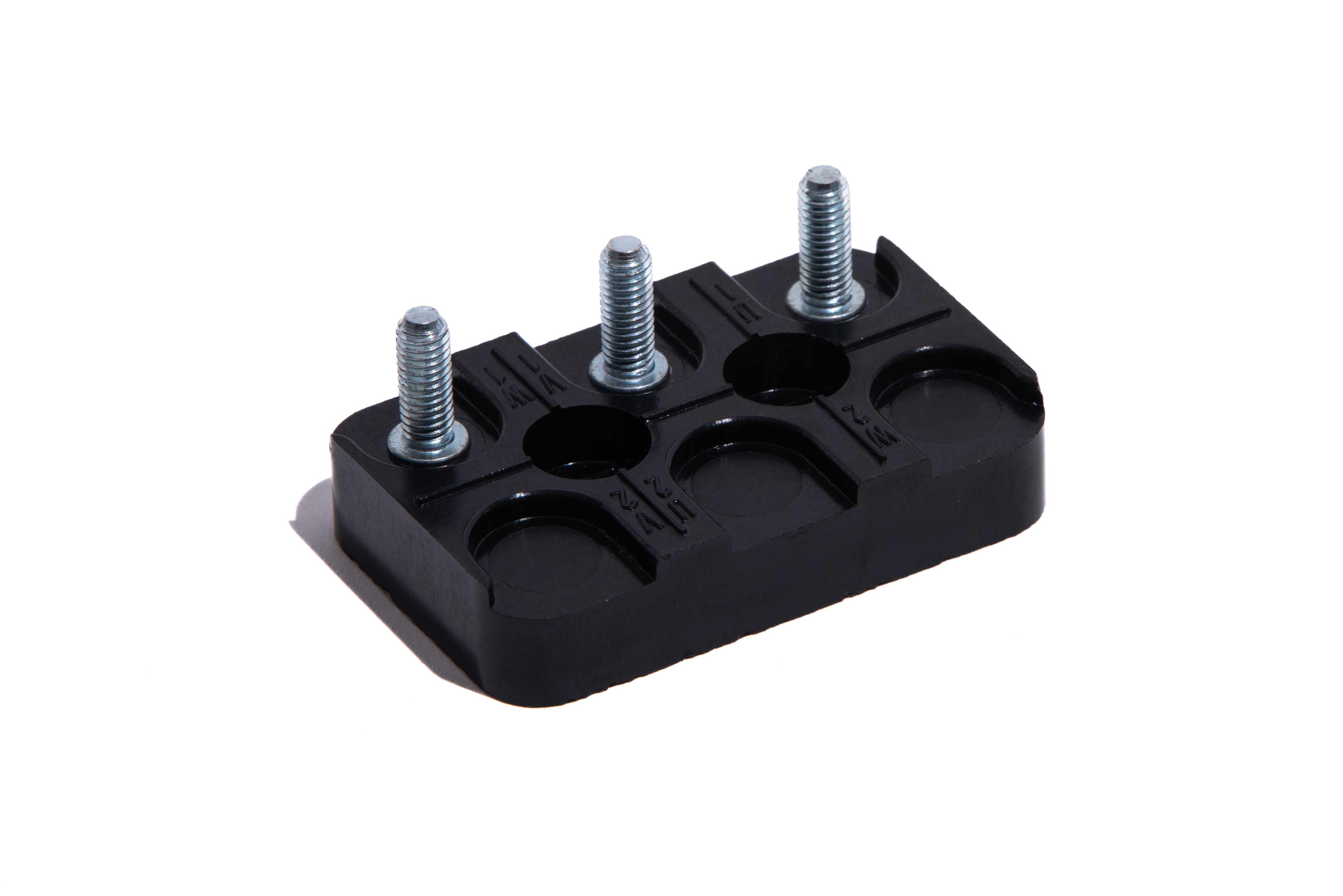 Morsettiera con 3 perni Linea 1 e Linea L - 0154 MR 3P